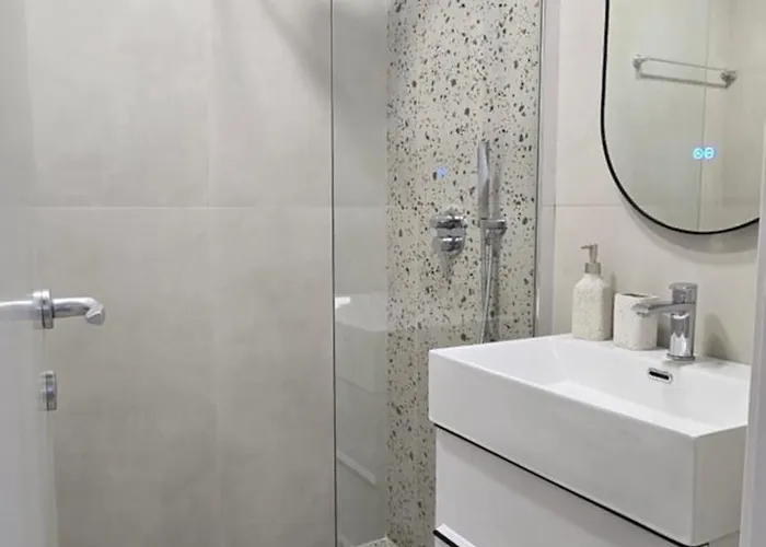 A Cheerful With Free Parking Space Apartament